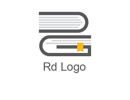 letter g book logo