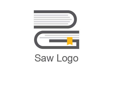 letter g book logo