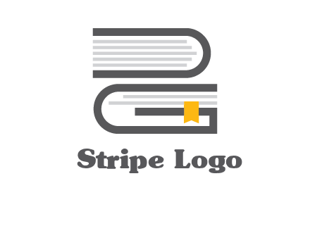 letter g book logo