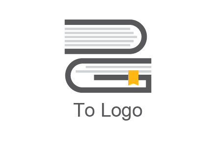 letter g book logo