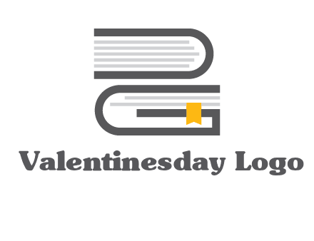 letter g book logo