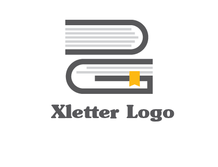 letter g book logo