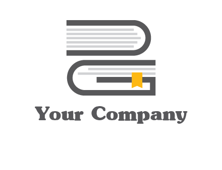 letter g book logo