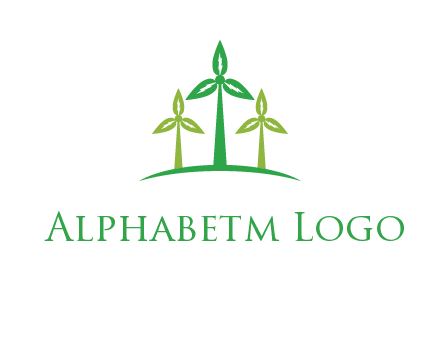 leaf turbine logo