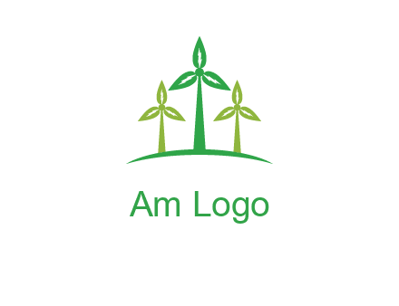 leaf turbine logo