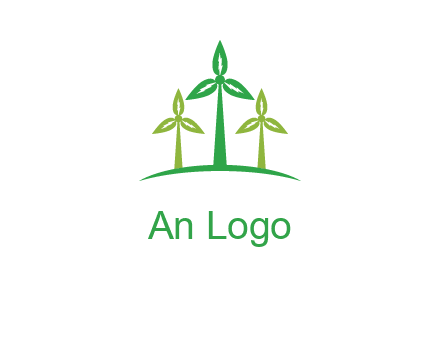 leaf turbine logo