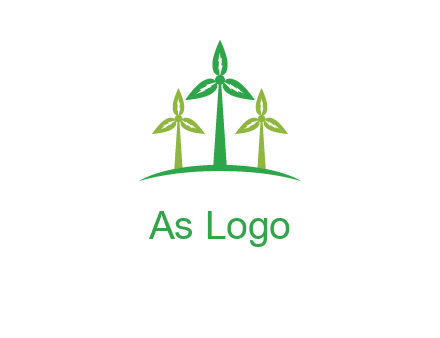 leaf turbine logo