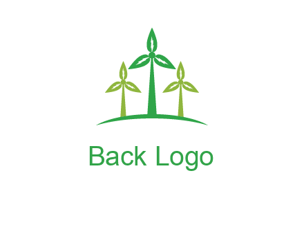 leaf turbine logo