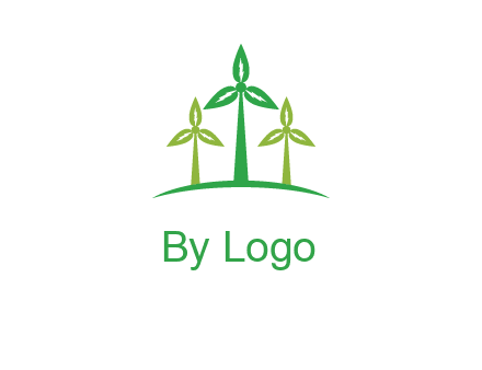leaf turbine logo