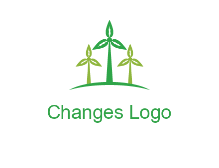 leaf turbine logo