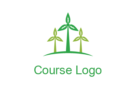leaf turbine logo