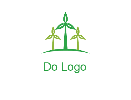 leaf turbine logo