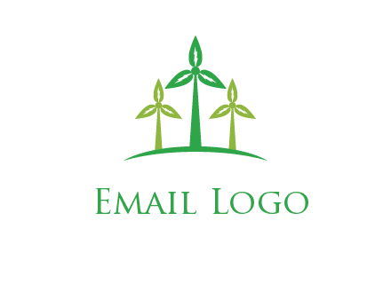 leaf turbine logo