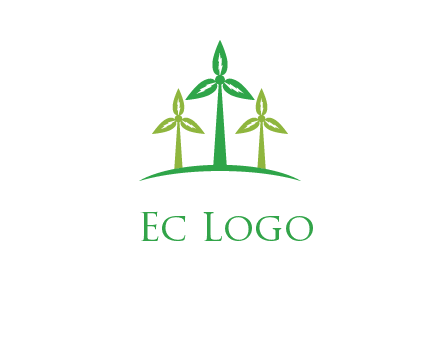leaf turbine logo