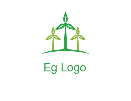 leaf turbine logo
