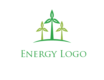 leaf turbine logo