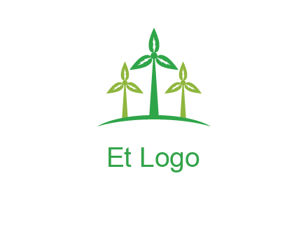 leaf turbine logo