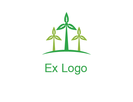 leaf turbine logo