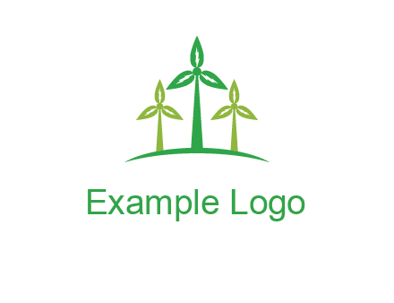 leaf turbine logo