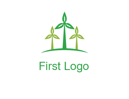 leaf turbine logo