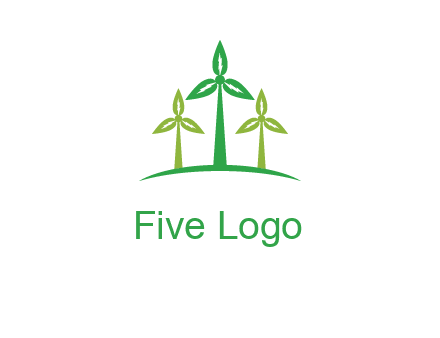 leaf turbine logo