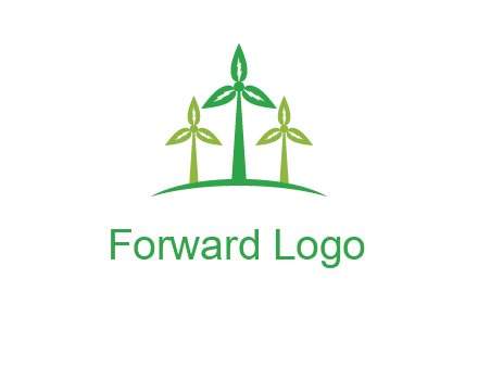 leaf turbine logo