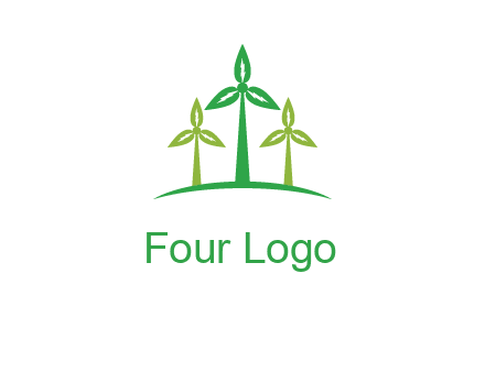 leaf turbine logo