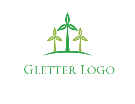 leaf turbine logo
