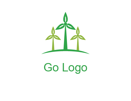 leaf turbine logo