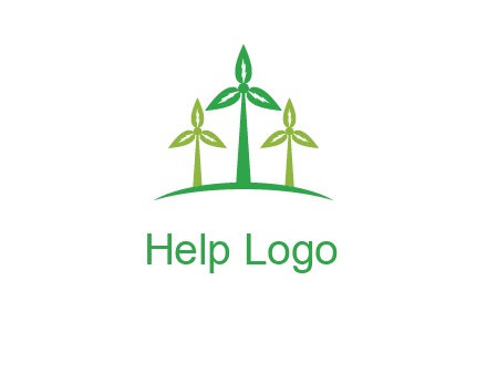 leaf turbine logo