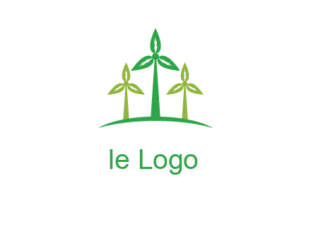 leaf turbine logo