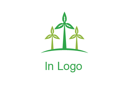 leaf turbine logo