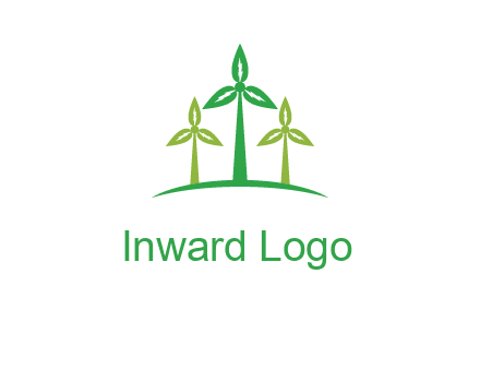 leaf turbine logo