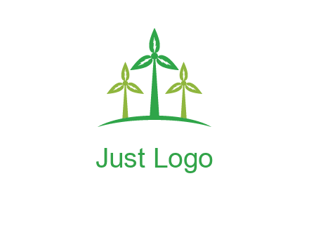 leaf turbine logo