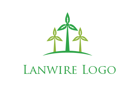 leaf turbine logo