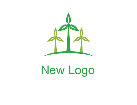 leaf turbine logo