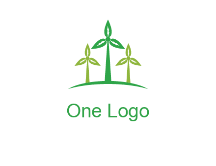 leaf turbine logo