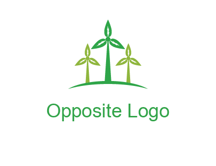 leaf turbine logo