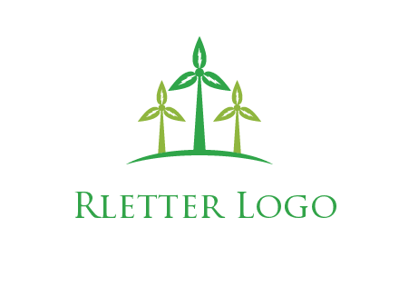 leaf turbine logo