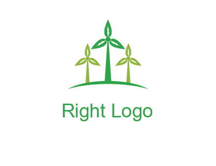 leaf turbine logo