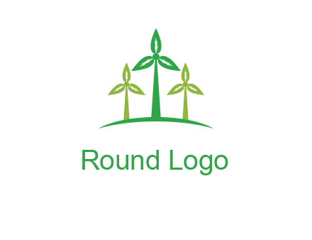 leaf turbine logo