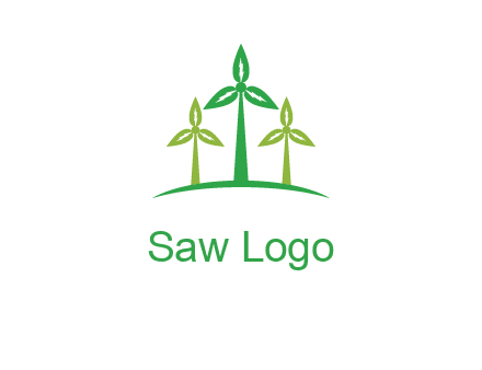 leaf turbine logo