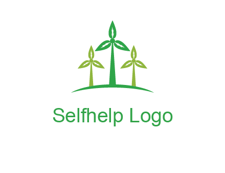 leaf turbine logo