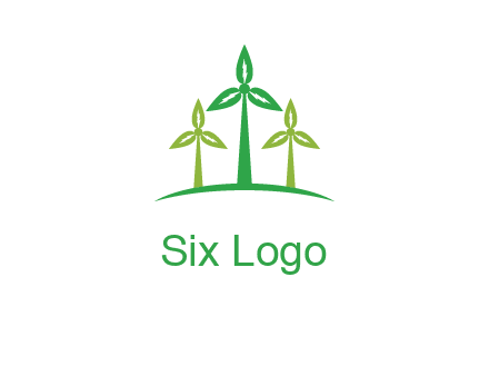 leaf turbine logo