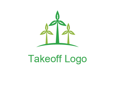 leaf turbine logo