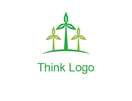 leaf turbine logo
