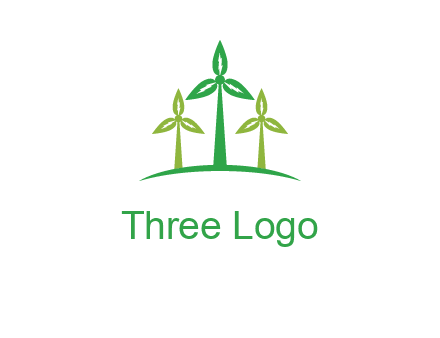 leaf turbine logo