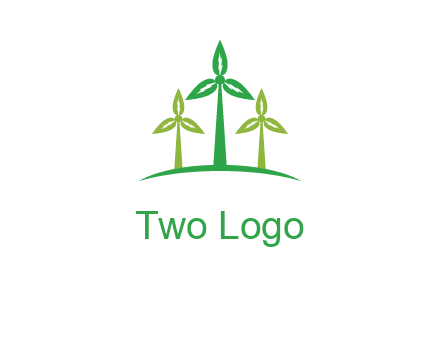 leaf turbine logo