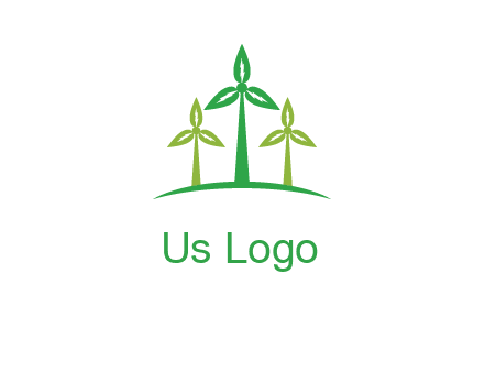 leaf turbine logo