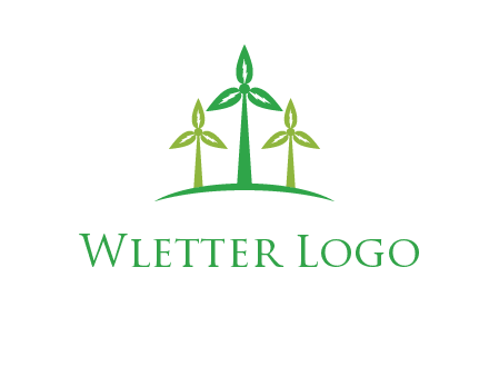 leaf turbine logo